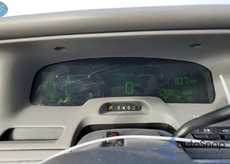 2001 Mercury Grand Marquis Ls z USA, uszkodzony, nr VIN 2MEFM75W71X614338